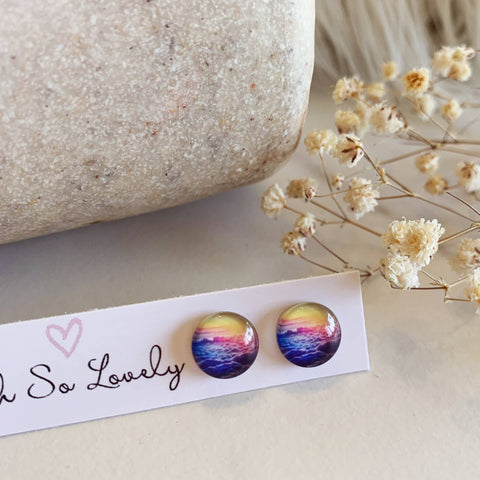 Sunset Cloud Earrings