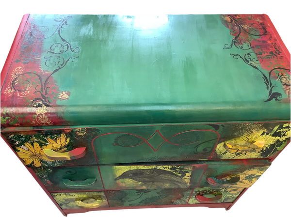 The Crow Dresser - Painted by Tabitha St Germain