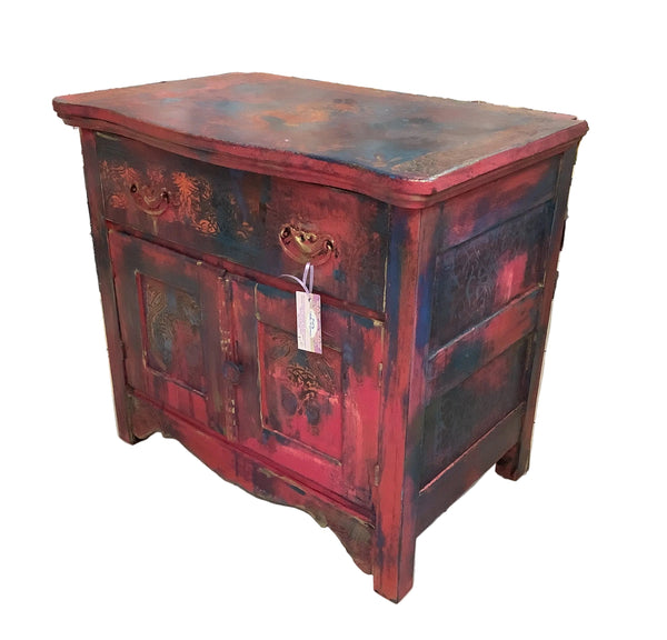 Dragon Side Table - Painted by Tabitha St Germain