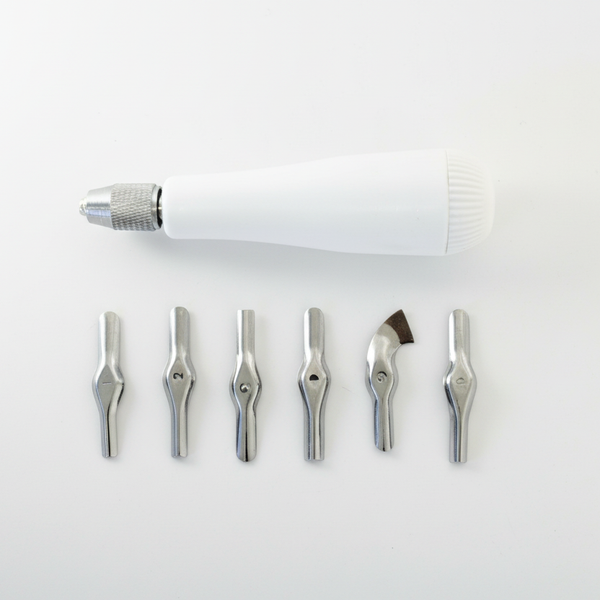 Linoleum Cutter - 6 Interchangeable Blades