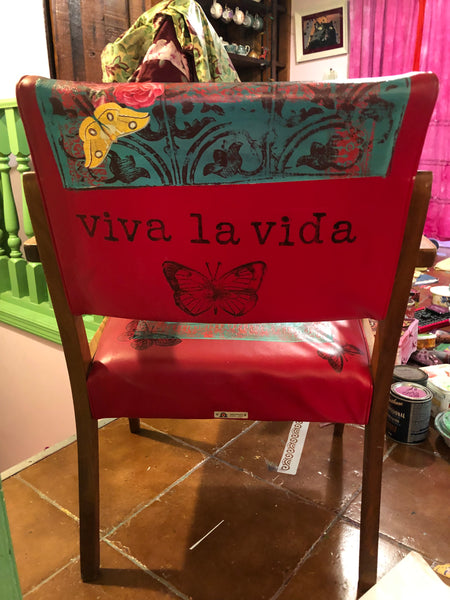 Frida Chair - painted by Tabitha St Germain