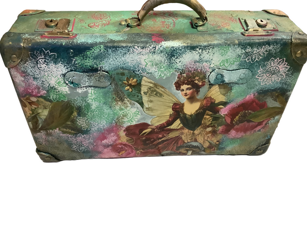 Bladerdash Suitcase - Painted by Tabitha St Germain