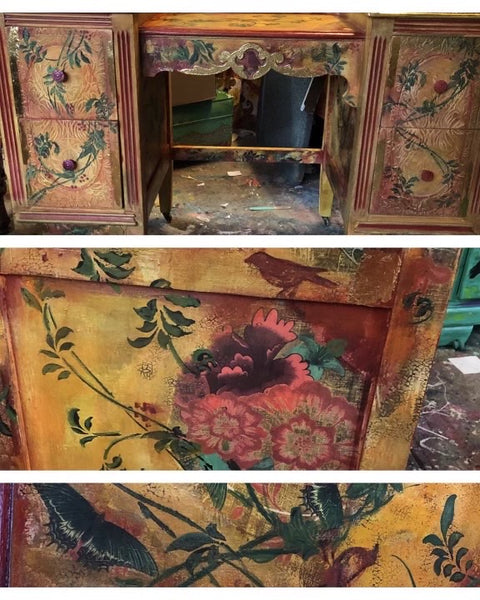 Chinoiserie 289 Vanity - Painted by Tabitha St Germain