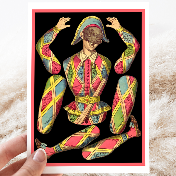 Greeting Card - Vintage Paper - Cheerful Whimsies