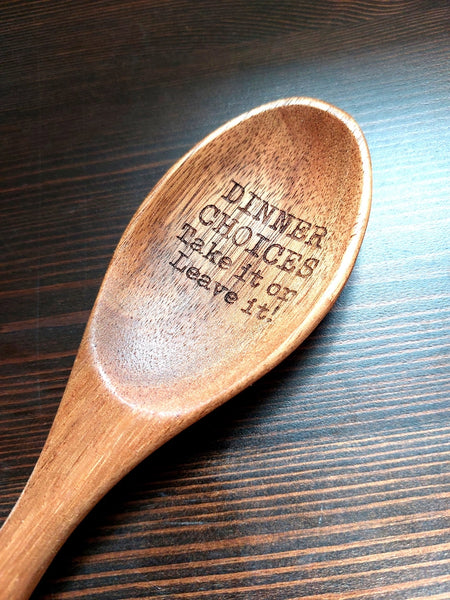Wood Spoon - Funny Gift for cooks
