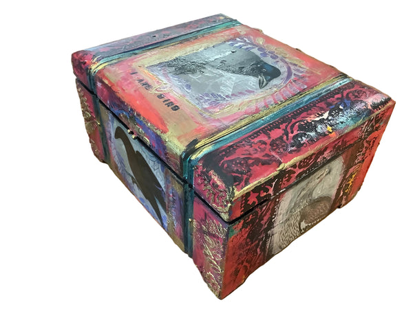 Crow Box - Painted by Tabitha St Germain