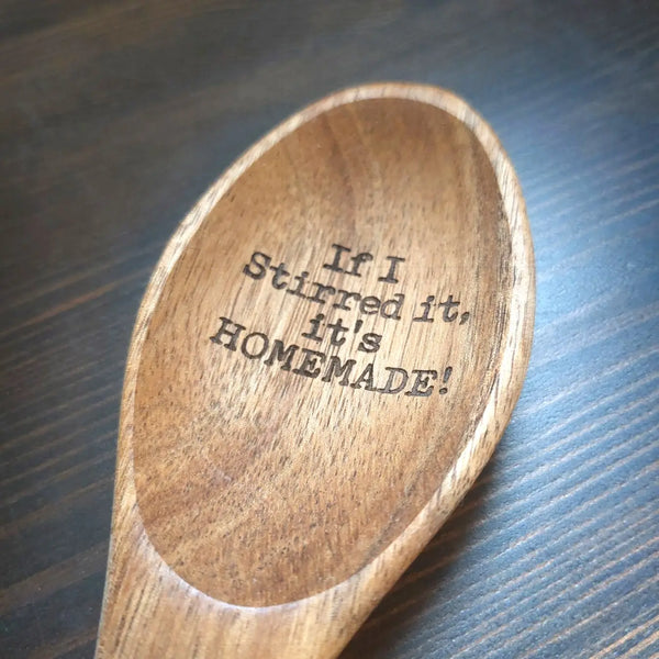 Wood Spoon - Funny Gift for cooks
