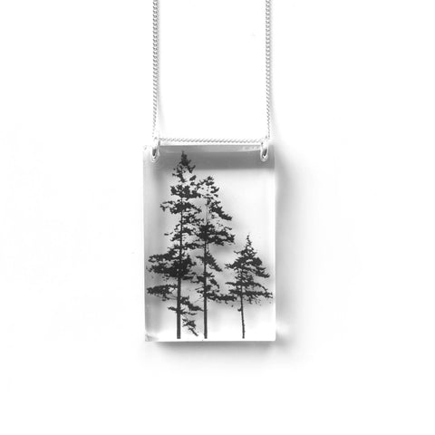Tree Necklace - Black Drop Designs