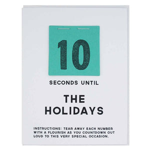 Countdown until the Holidays - The Regional Assembly of Text