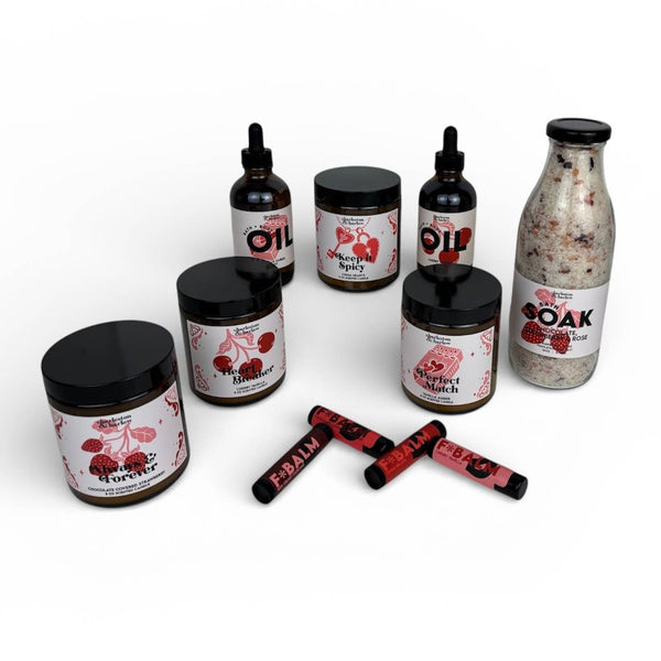 *Valentine's Day* Bath Soak - Chocolate, Strawberry & Rose