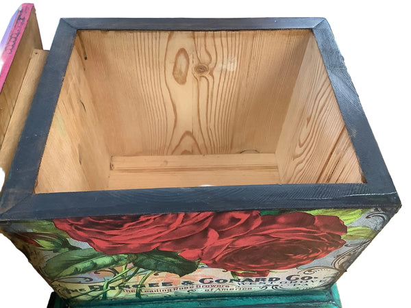 Seeds Box - Painted by Tabitha St Germain