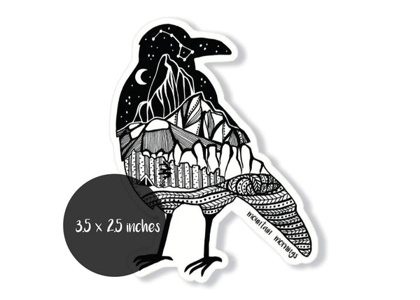 Crow Sticker