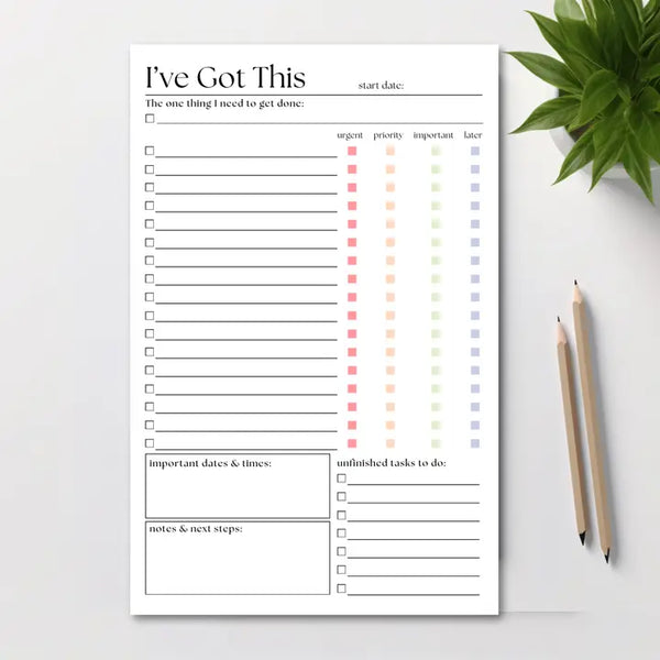 To-Do List Notepad