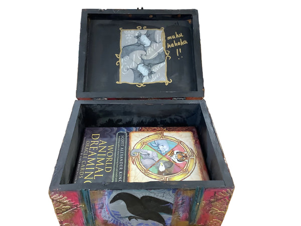Crow Box - Painted by Tabitha St Germain