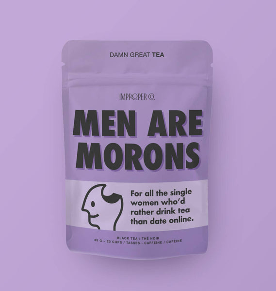 Men are Morons Black tea, 20 Servings, Flavoured Tea Blend