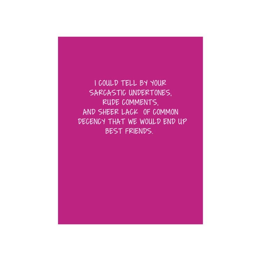 Best Friends Greeting Card