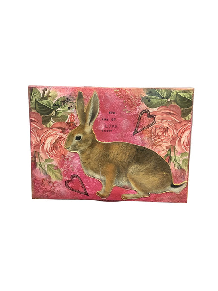 Bunny Love Jewelry Box - Painted by Tabitha St Germain