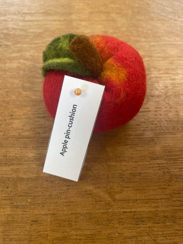 Apple Pin Cushion - Inspired Turtle Creation