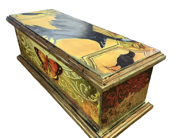Crows box- Painted by Tabitha St Germain (Copy)