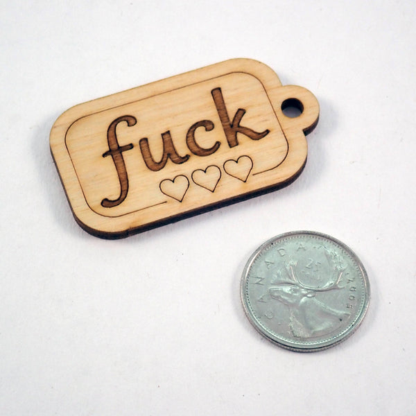 Wooden Novelty Tags - Tin Gift Boxes with Sharable Attitude!