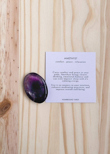 Palm Stone | Amethyst
