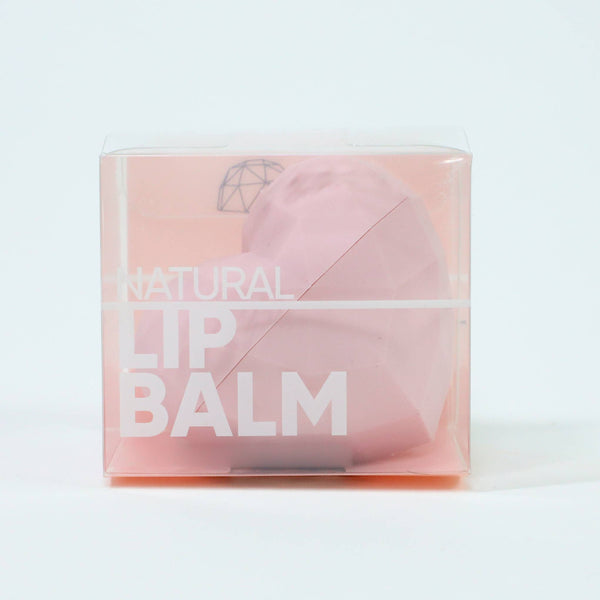 Lip Balm - Pink Heart - 100% Natural: Pink - Cocolime
