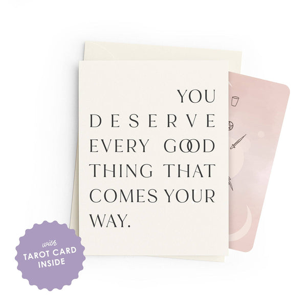 Tarot Greeting Card - Homebound Tarot