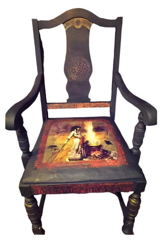 Witchy Chair - Painted by Tabitha St Germain