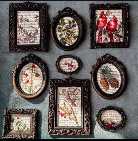 Deck the Halls DIY - Decoupage Ornament Workshop by dovetaildesignsbykarly