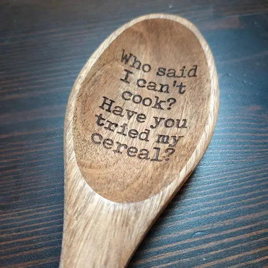 Wood Spoon - Funny Gift for cooks