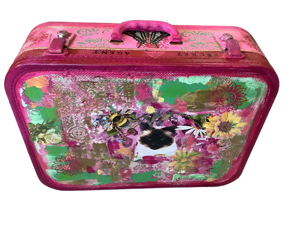 Bladerdash Suitcase - Painted by Tabitha St Germain