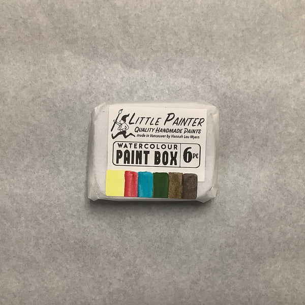 6pc Watercolour Paint Box - Little Painter