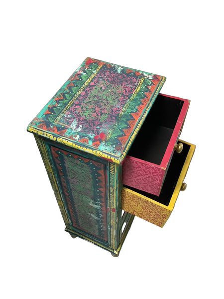 Patterned 4 Drawer Dresser - Painted by Tabitha St Germain