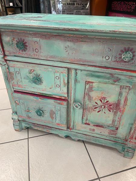 Rabbit Side Table - Painted by Tabitha St Germain