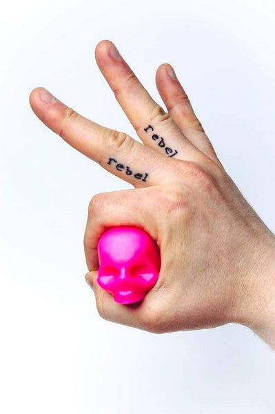 Skull Lip Balm 100% Natural - Hot Pink - Passion Fruit