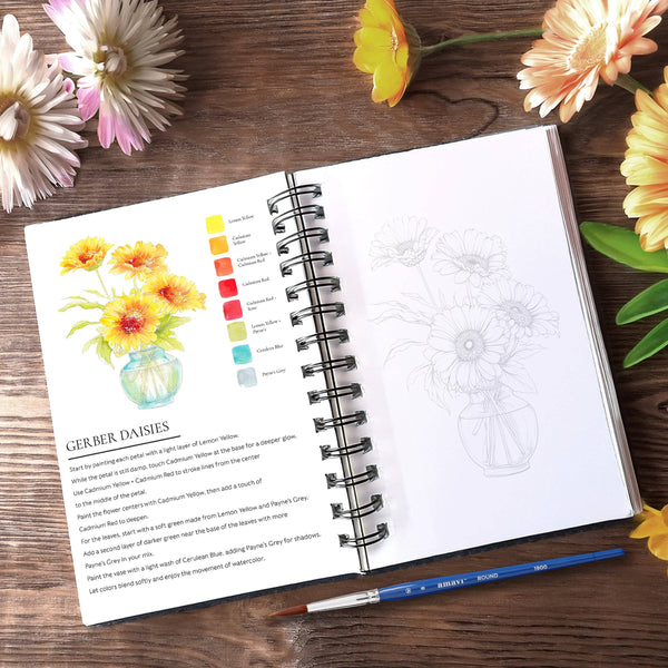 Watercolor Workbook by Willow Wolfe