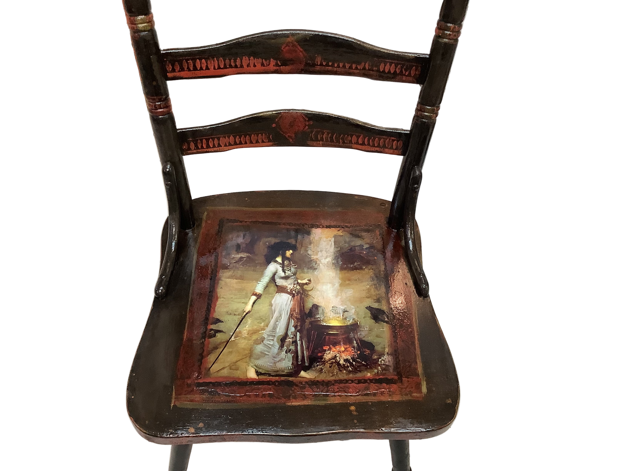 The Witch Chair - Painted by Tabitha St Germain