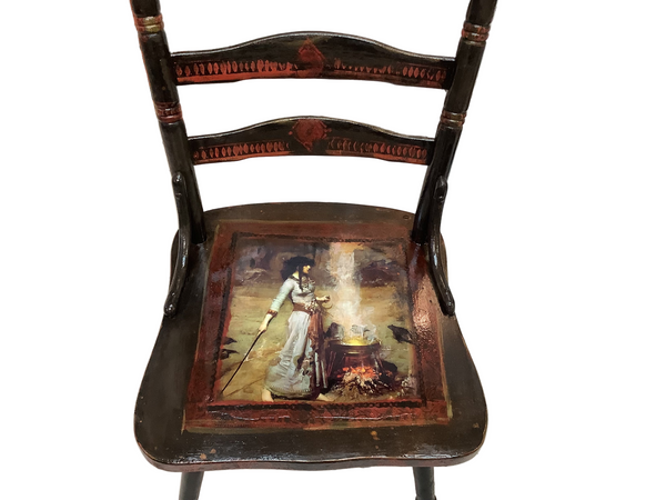 The Witch Chair - Painted by Tabitha St Germain