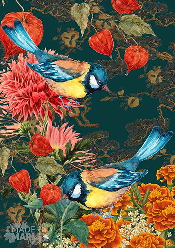 Bright Birds - Made By Marley Decoupage Paper