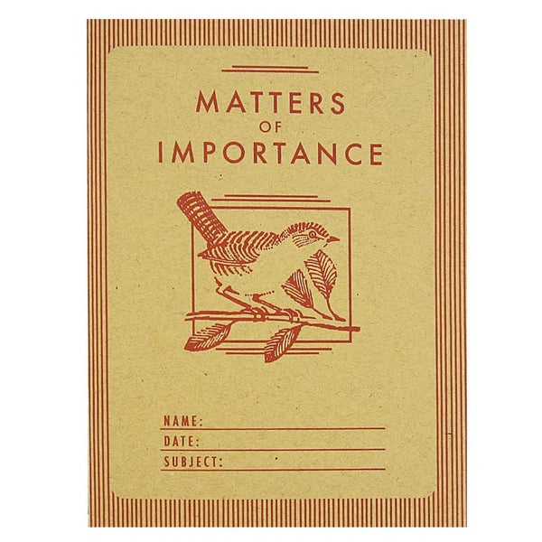 Matters of Importance