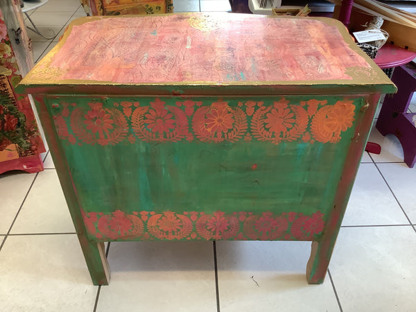 Orange Small Dresser - Painted by Tabitha St Germain