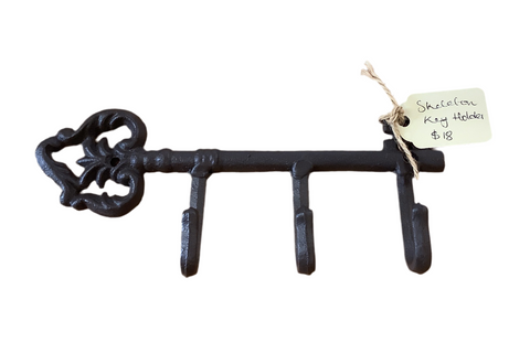 Cast Iron Skeleton Key Holder