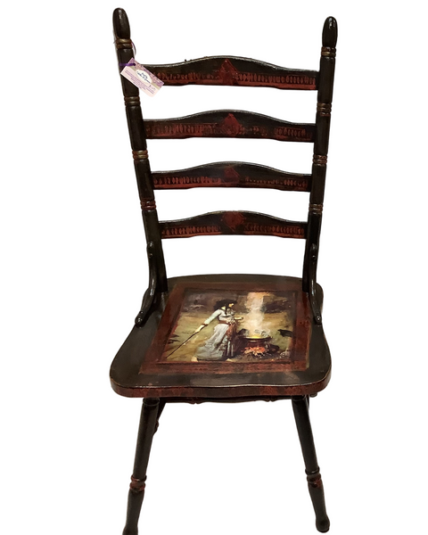 The Witch Chair - Painted by Tabitha St Germain