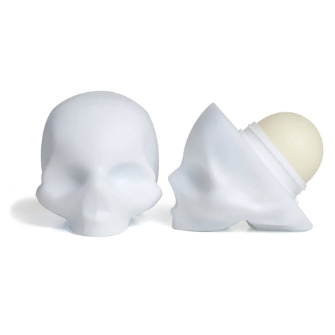 Skull Lip Balm 100% Natural - White - Vanilla