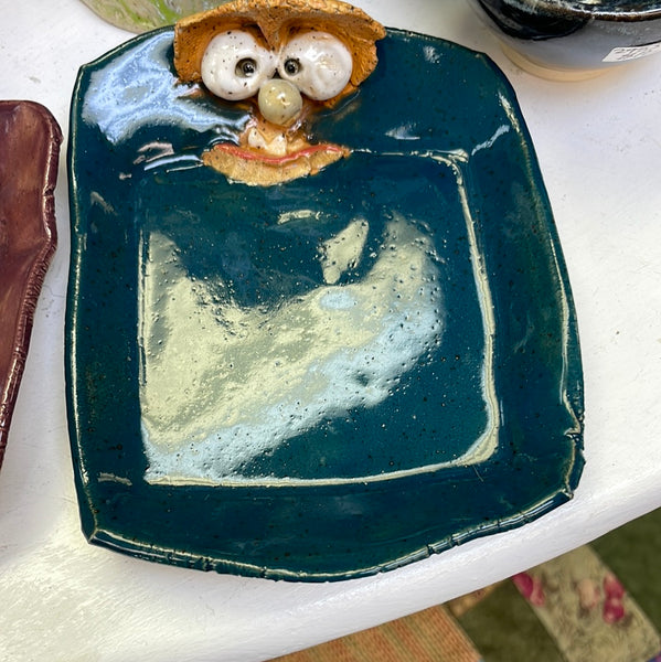 Monster Plate- Muckabout Pottery