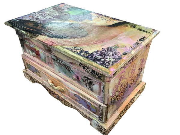 Bird Jewelry Box - Painted by Tabitha St Germain