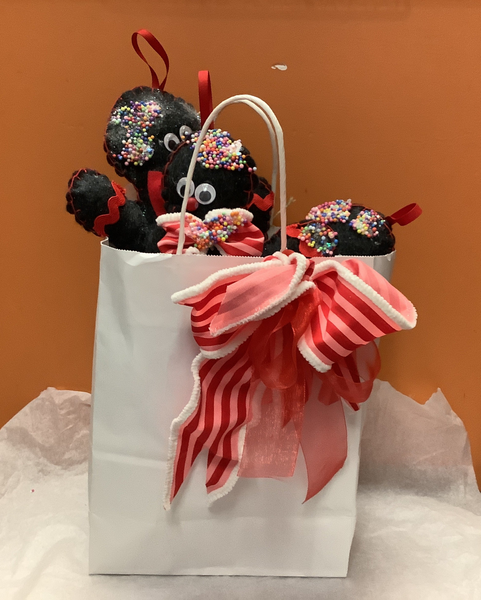 Ginger Bread Men Ornaments - pack of 4