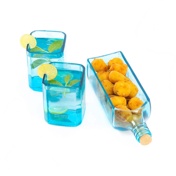 Bombay Sapphire snack & drinking set