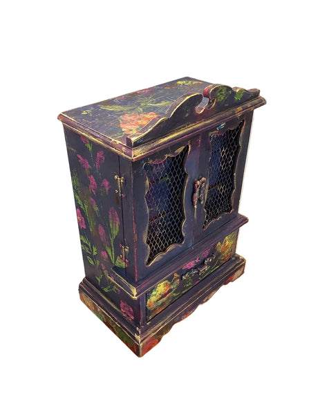 Floral Music Box - painted by Tabitha St Germain