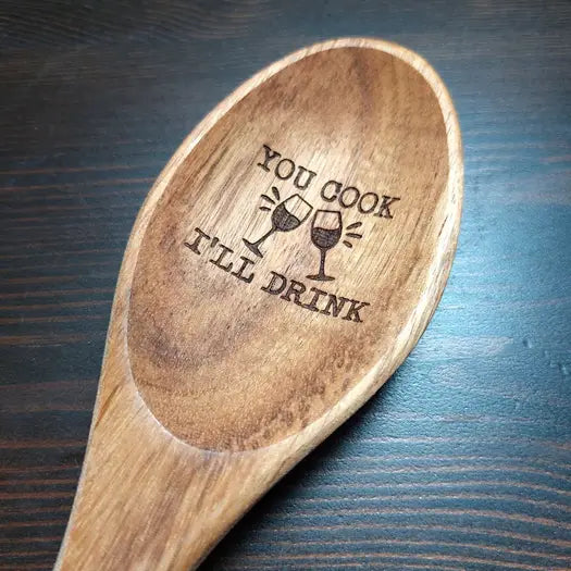Wood Spoon - Funny Gift for cooks